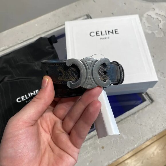 Celine Triomphe Belt - Picture 2 of 4